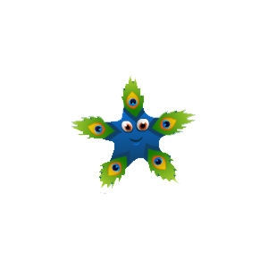 Peacock Starfish